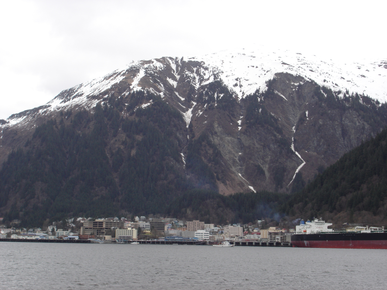 The Juneau waterfront