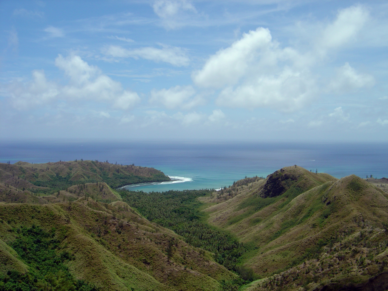 Cetti Bay, on the southern coast of Guam