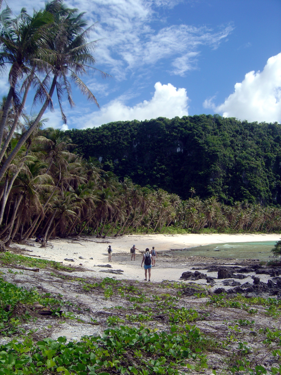 Exploring the hidden recesses of the Guam coastline