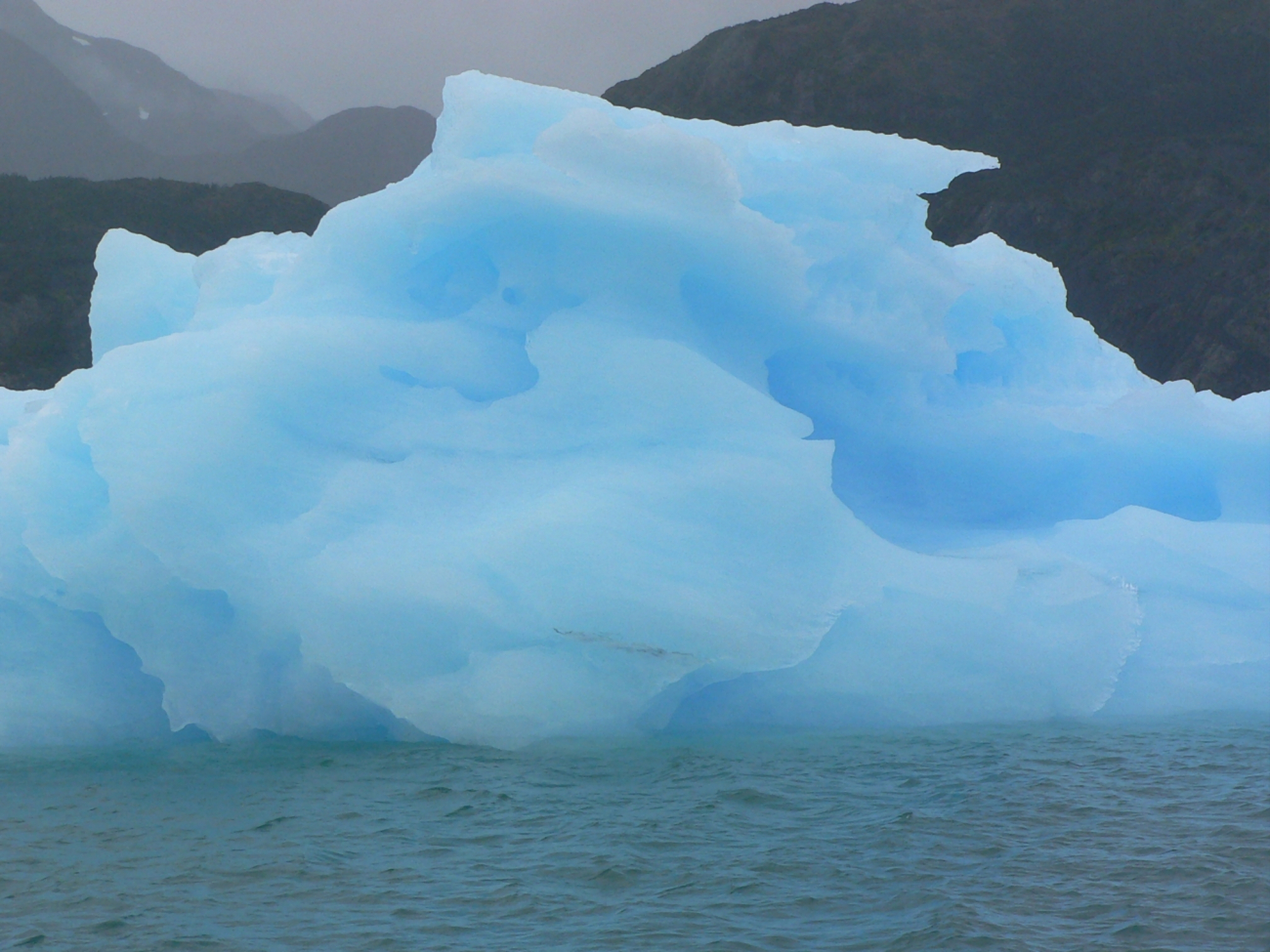 An iceberg in Prince William Sound