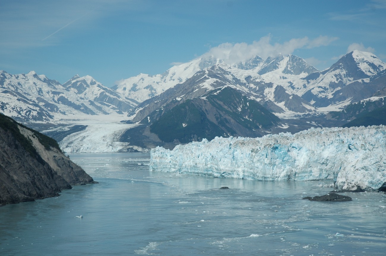 Hubbard Glacier is the largest tidewater glacier on the North American continent