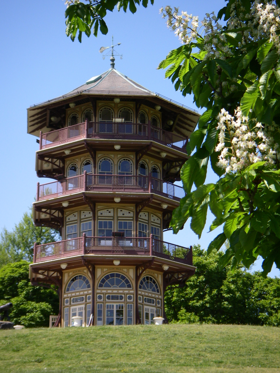 The Patterson Park Pagoda on Fort Hill, Baltimore