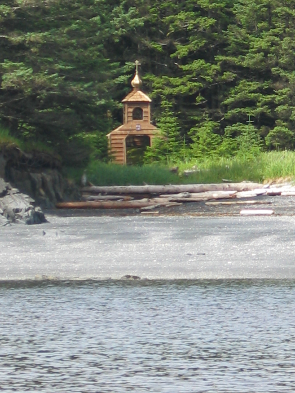 Russian Orthodox Church chapel at Icon Bay