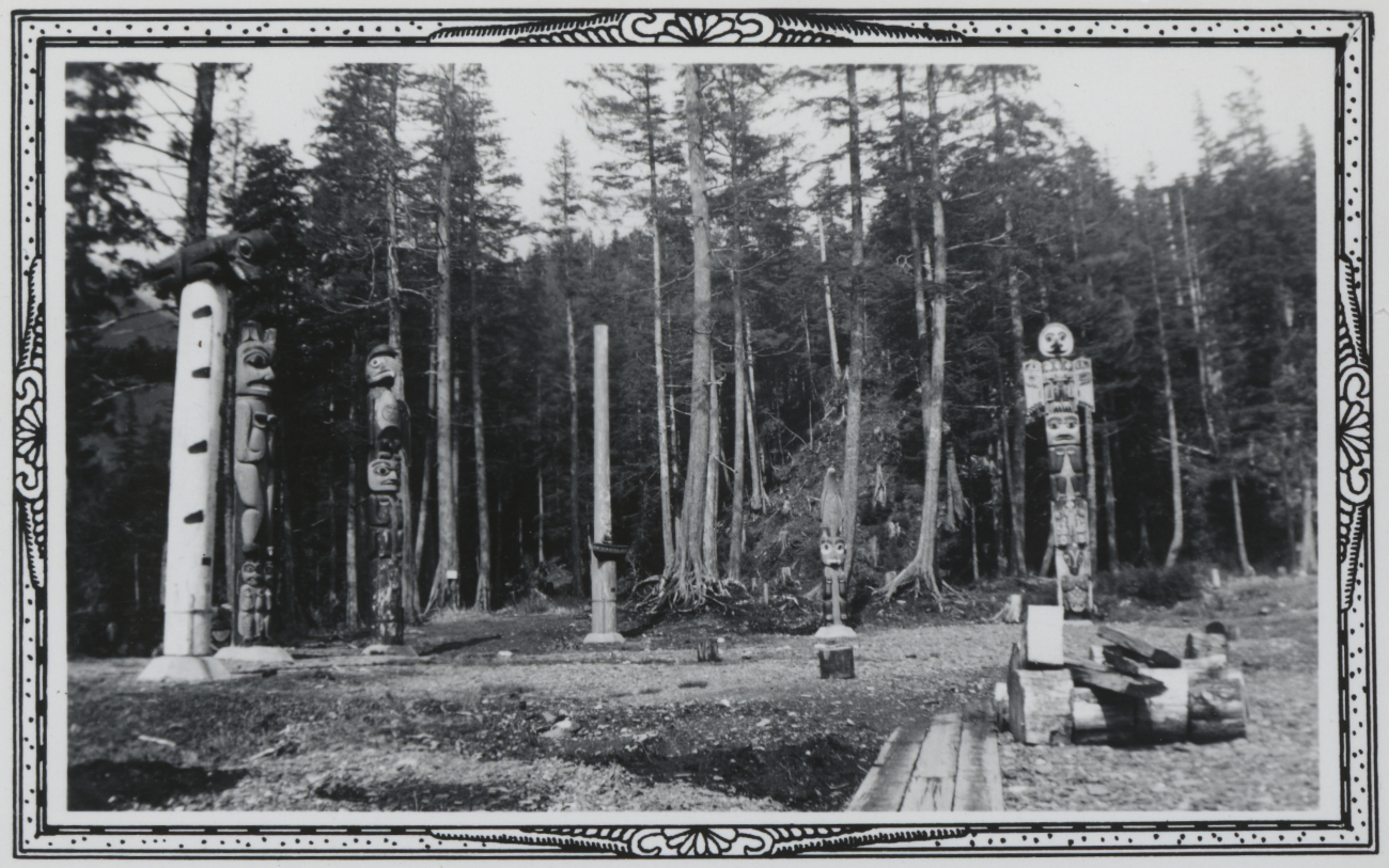 Totem poles at Sitka