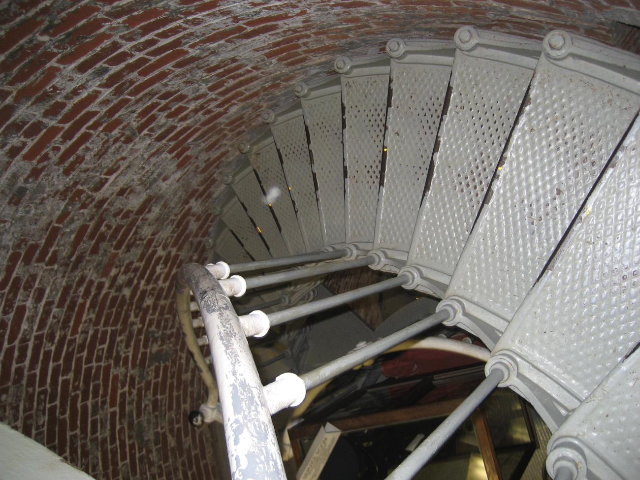 Heceta Head Lighthouse spiral stairway