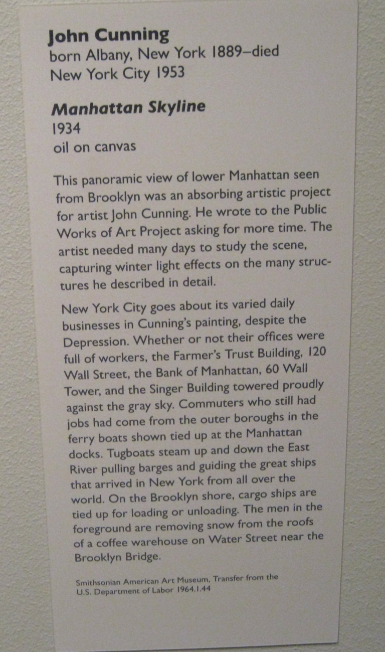 Attribution for Manhattan Skyline by John Cunning