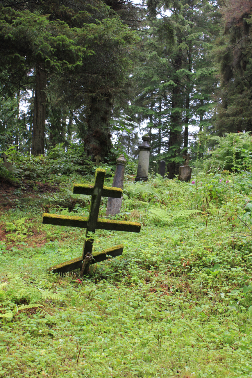 The old Russian cemetery at Sitka