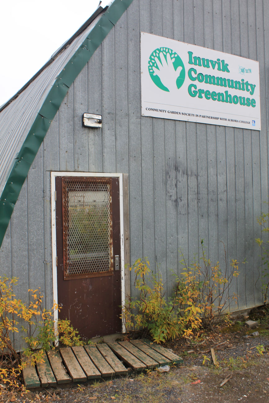 Inuvik community greenhouse established in cooperation with AuroraCommunity College
