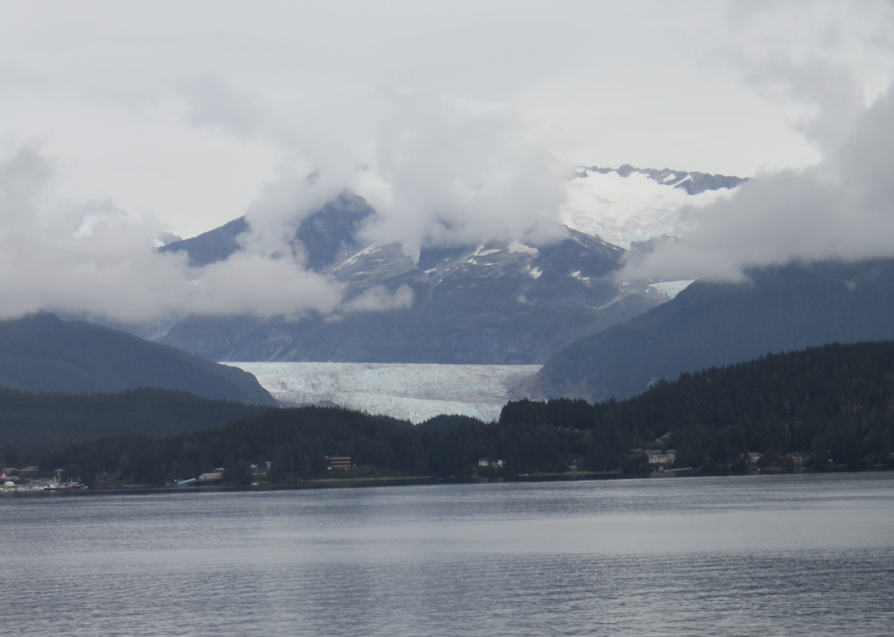 Approaching Juneau from the north