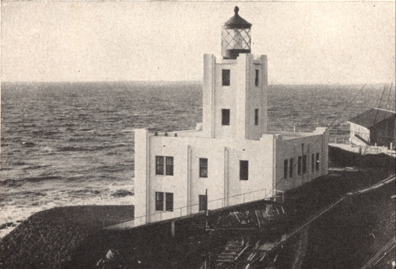 Scotch Cap Lighthouse prior to the earthquake of April 1, 1946