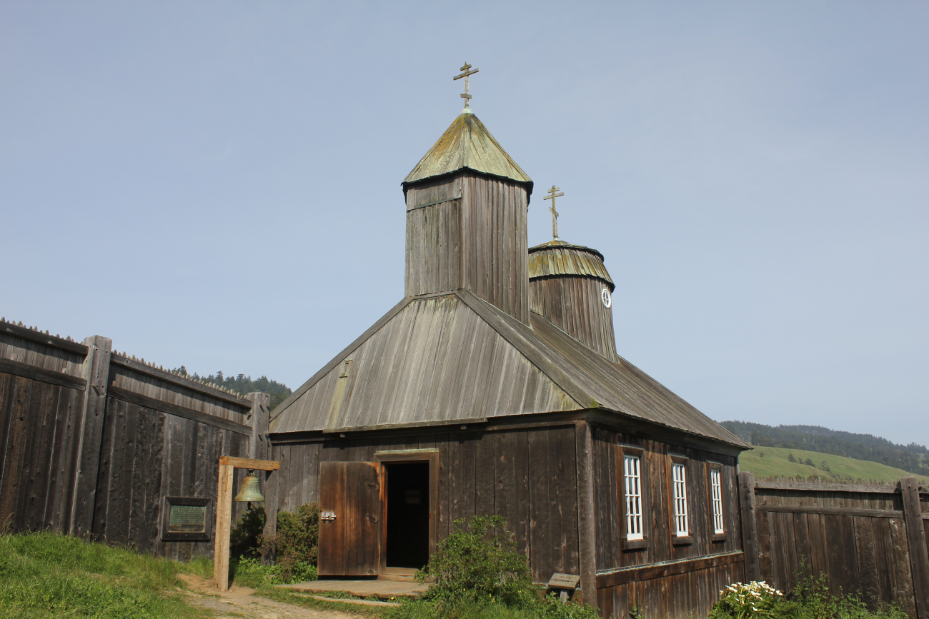 The chapel at Fort Ross