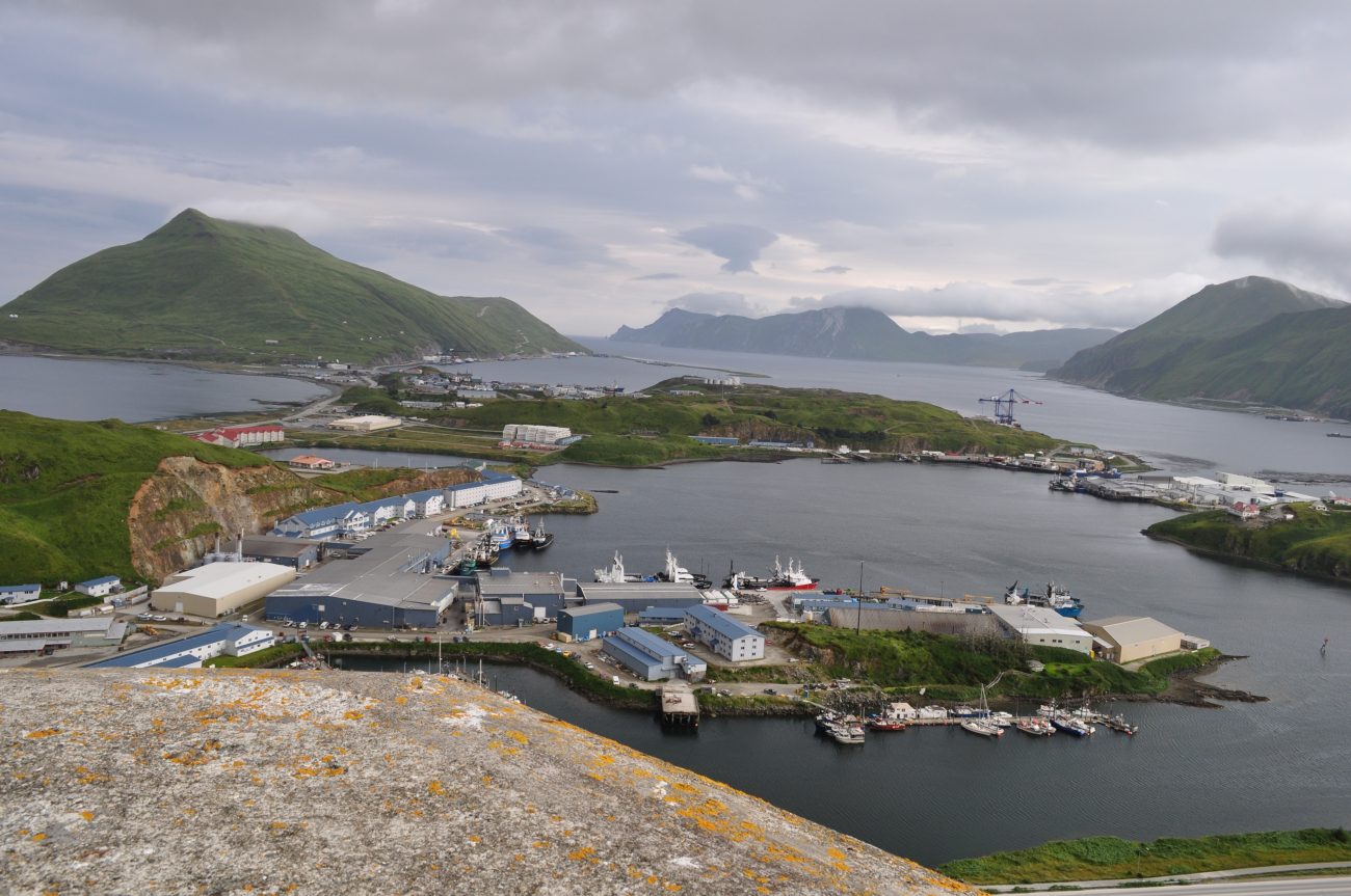 A view of Dutch Harbor