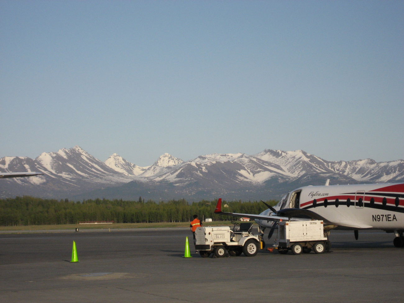 The Anchorage airport