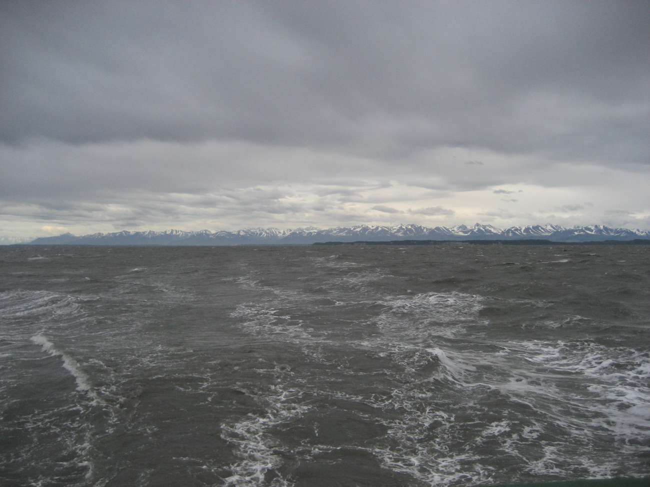 Headed south in Cook Inlet