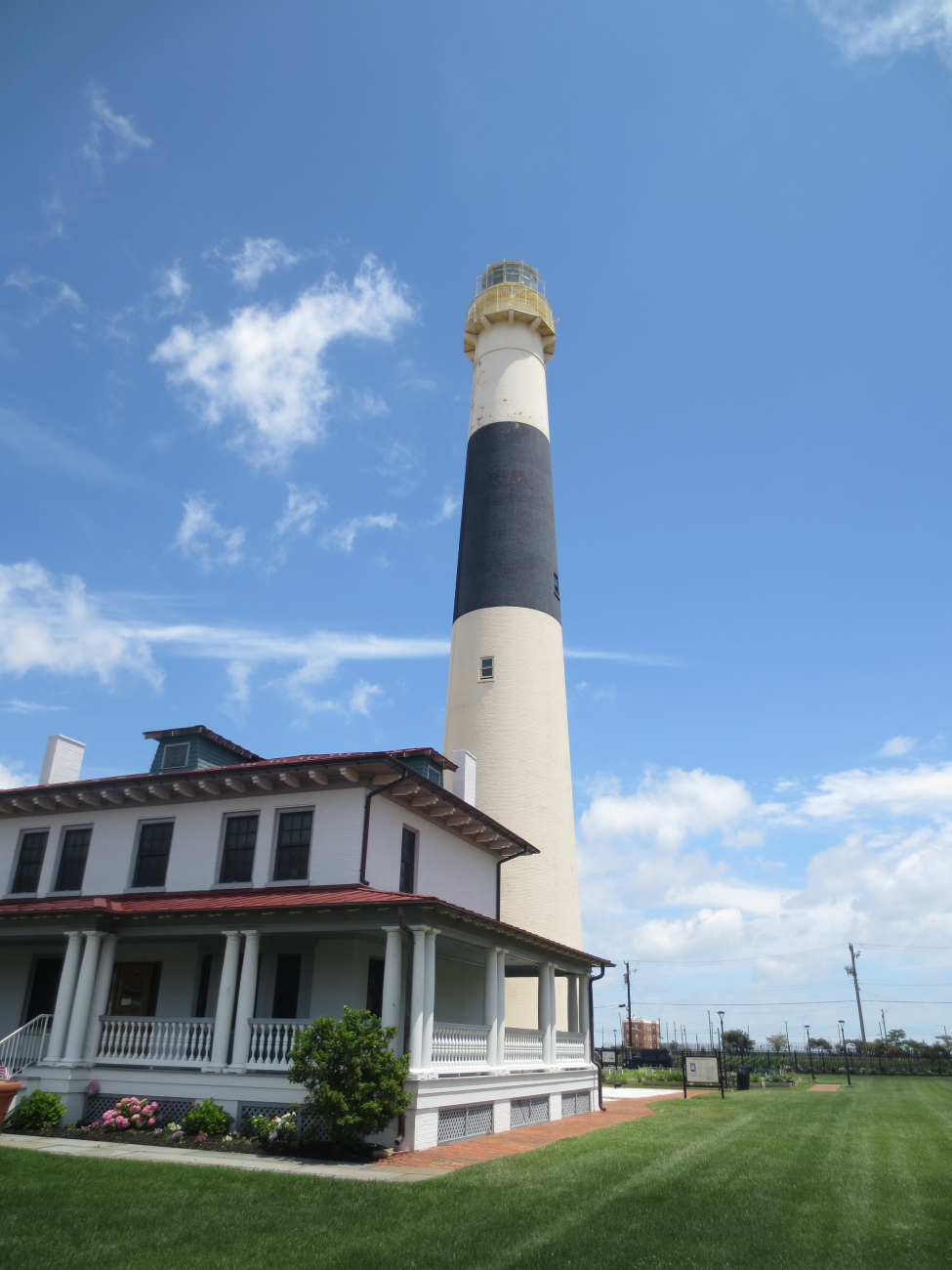 Absecon Lighthouse and keeper's home