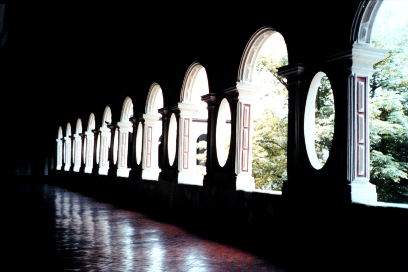 Arches in an alcove of a Lima cathedral