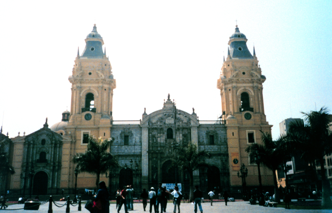 A cathedral in Lima