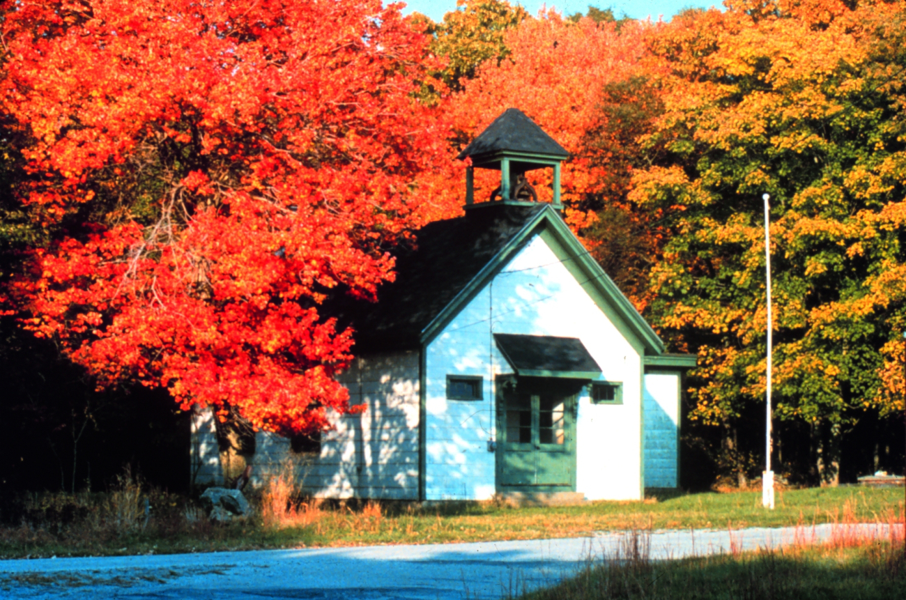 Narragansett Bay National Estuarine Research ReserveThe Prudence Island one-room schoolhouse which was built in 1896