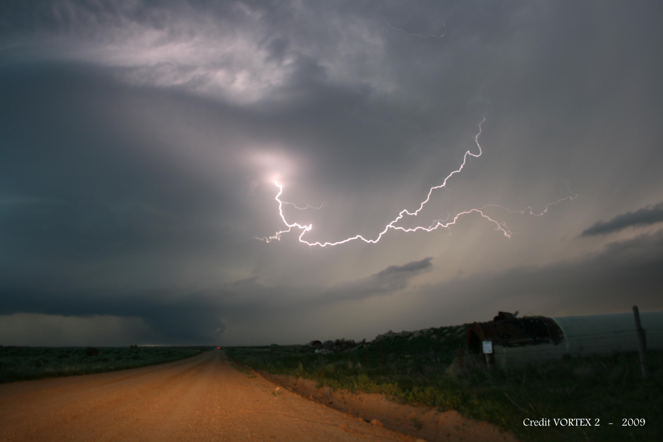 Lightning over the Great Plains