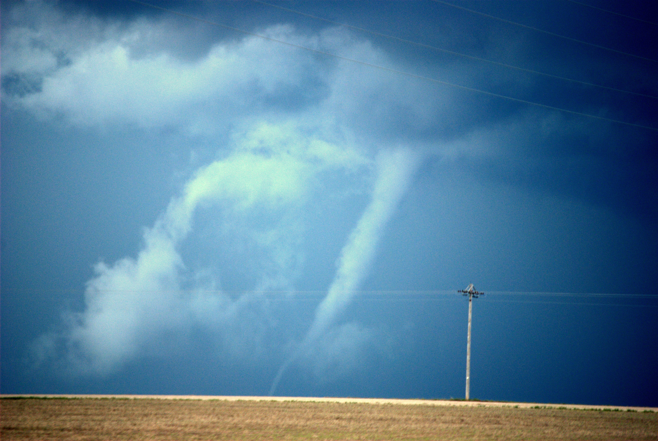 Tornado over the Great Plains