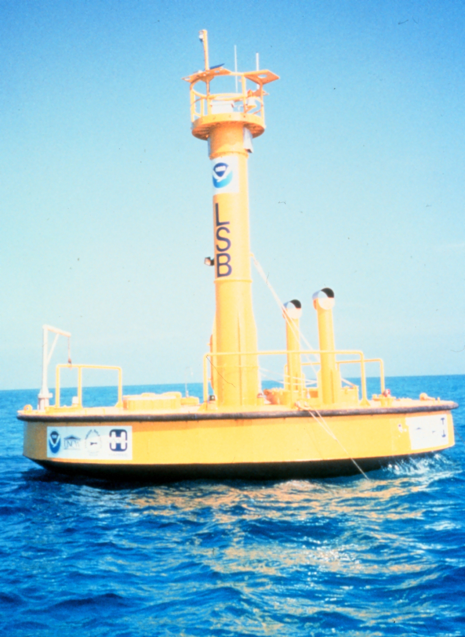 Monster buoy stands watch and delivers life support to AQUARIUS