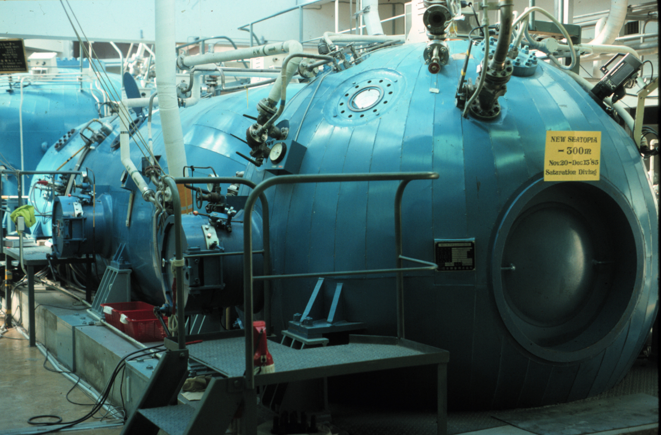 Experimental recompression chambers allow studies of hyperbaric conditions
