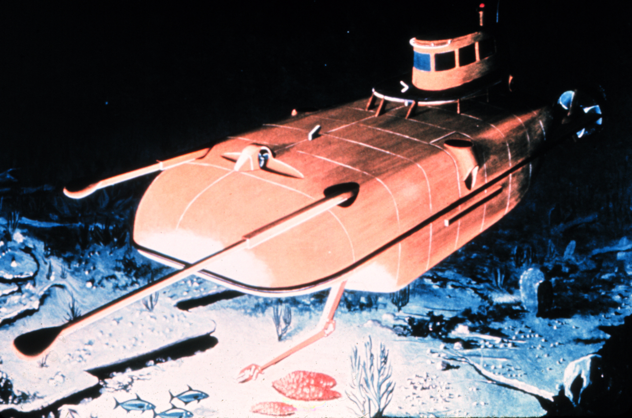 DEEPSTAR 2000 submersible launched in 1969 by Westinghouse
