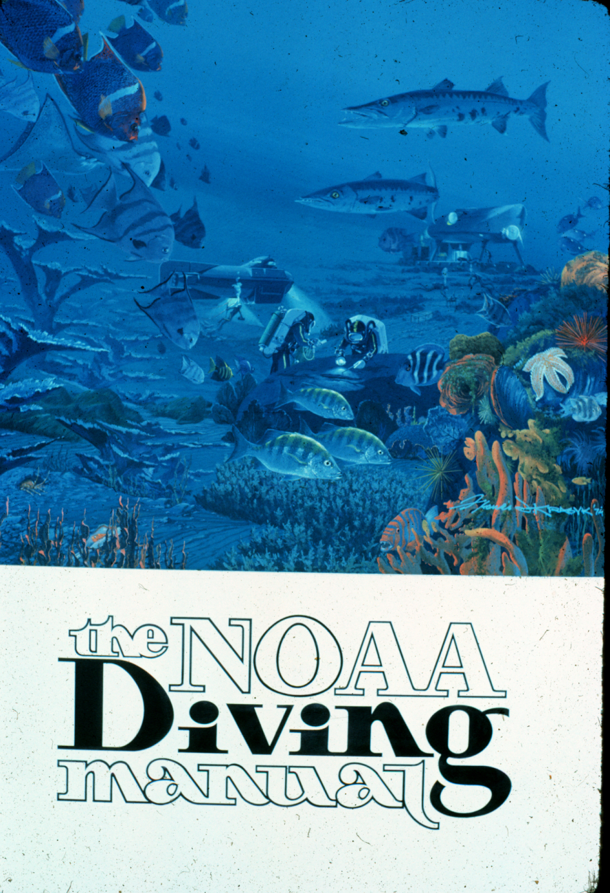 1975 cover of the NOAA Dive Manual