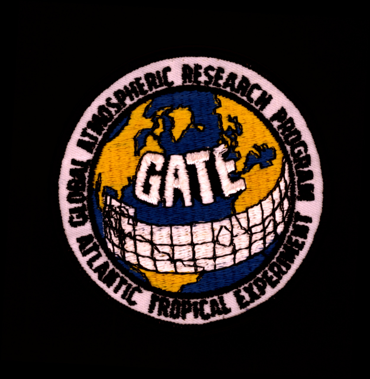 Patch commemorating the Global Atmospheric Research Program Atlantic TropicalExperiment, an early 1970's project