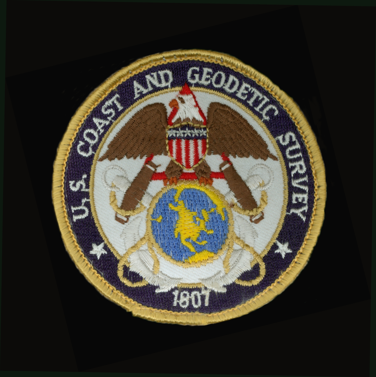 Patch commemorating United States Coast and Geodetic Survey