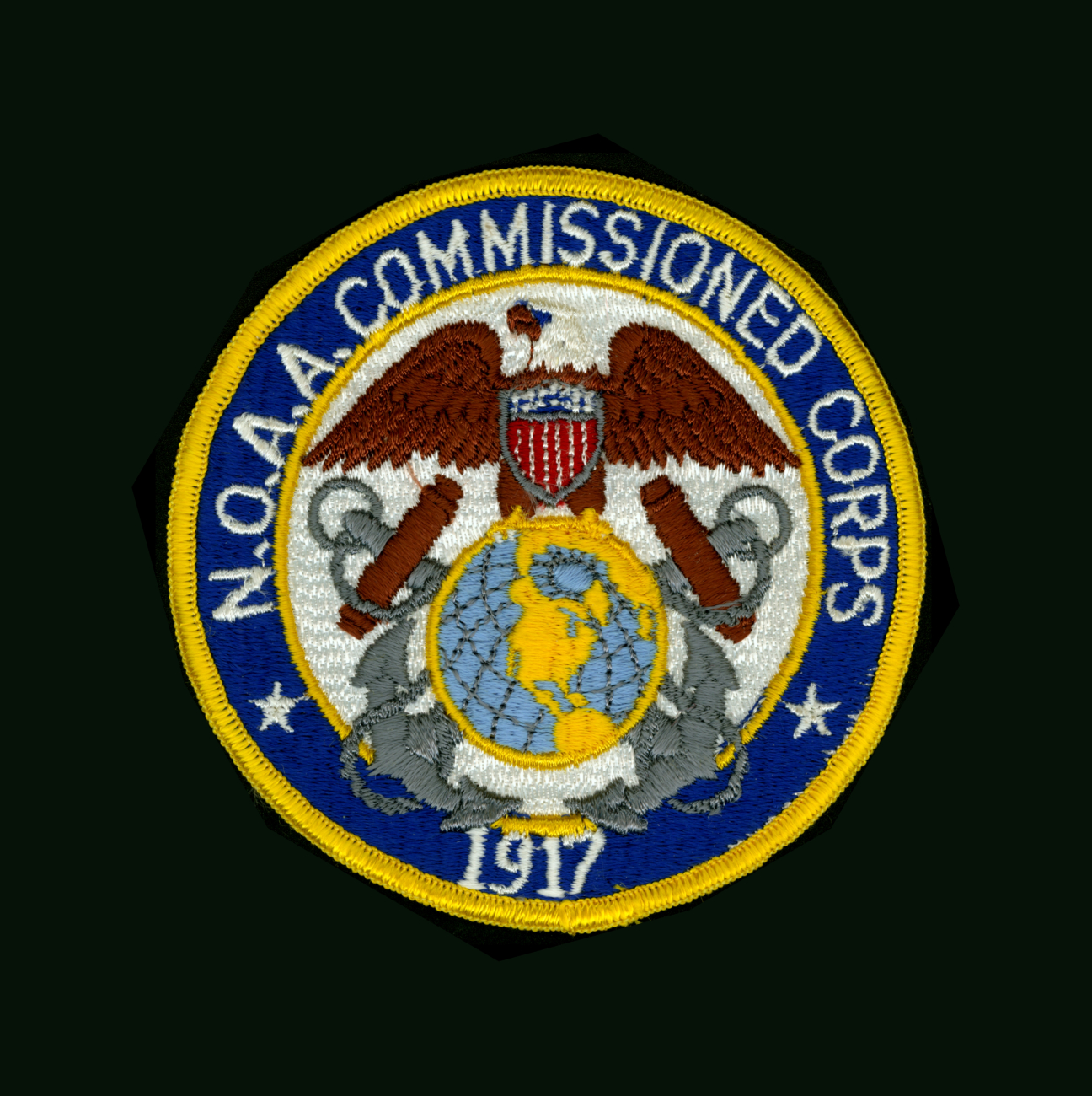 Patch commemorating the commissioned Corps of the National Oceanic andAtmospheric Administration