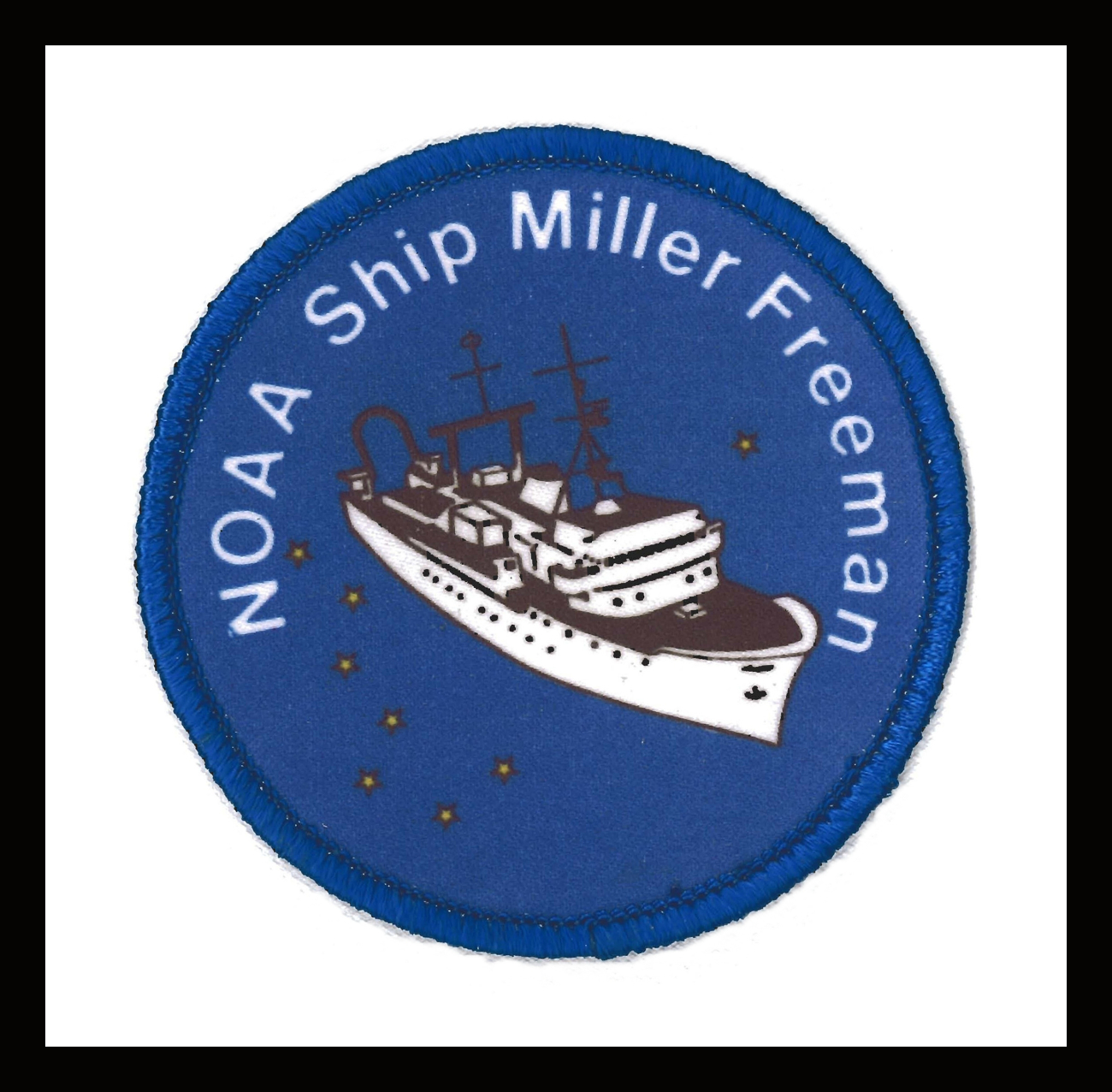 Patch commmemorating NOAA Ship MILLER FREEMAN