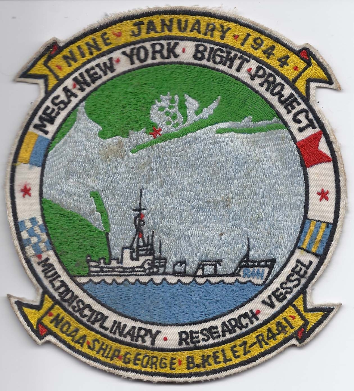 Patch commemorating the NOAA Ship GEORGE B