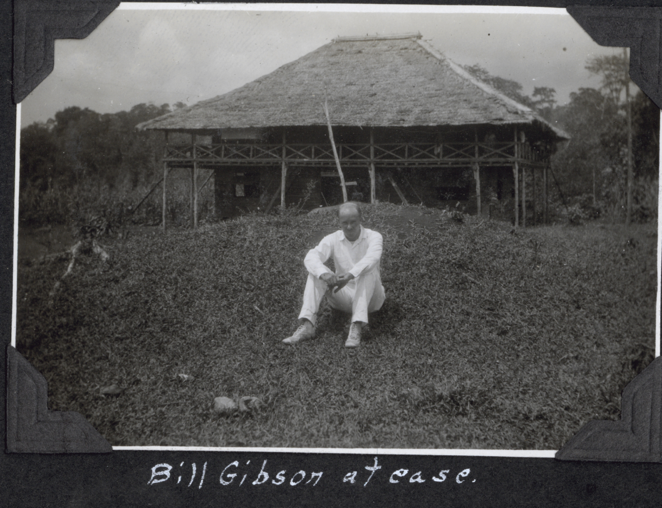 Lieutenant Bill Gibson (1901-1984) in the Philippines