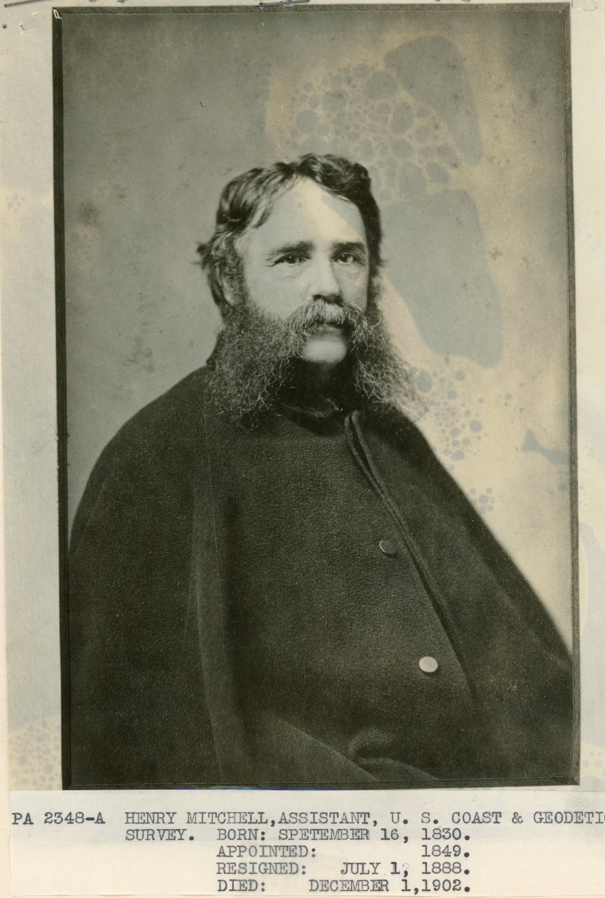 Henry Mitchell (1830-1902)  appointed in the Coast Survey in 1849