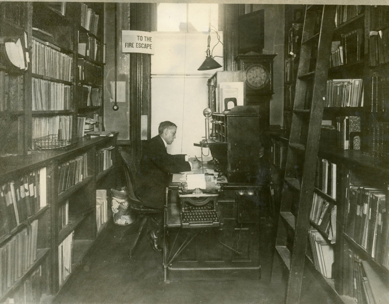William Masker, Library and Archives Division