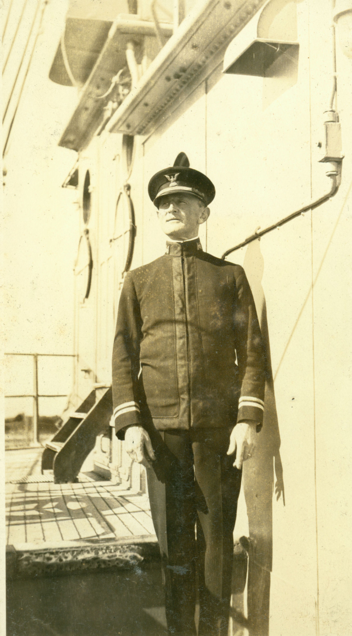 Willie Weidlich, the last licensed mate on USC&GS; ships