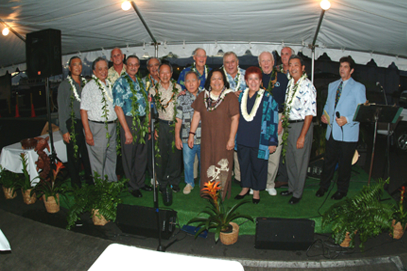 Members of the Western Pacific Regional Fishery Management Council celebratetheir 30th anniversary and NOAA's 200th anniversary