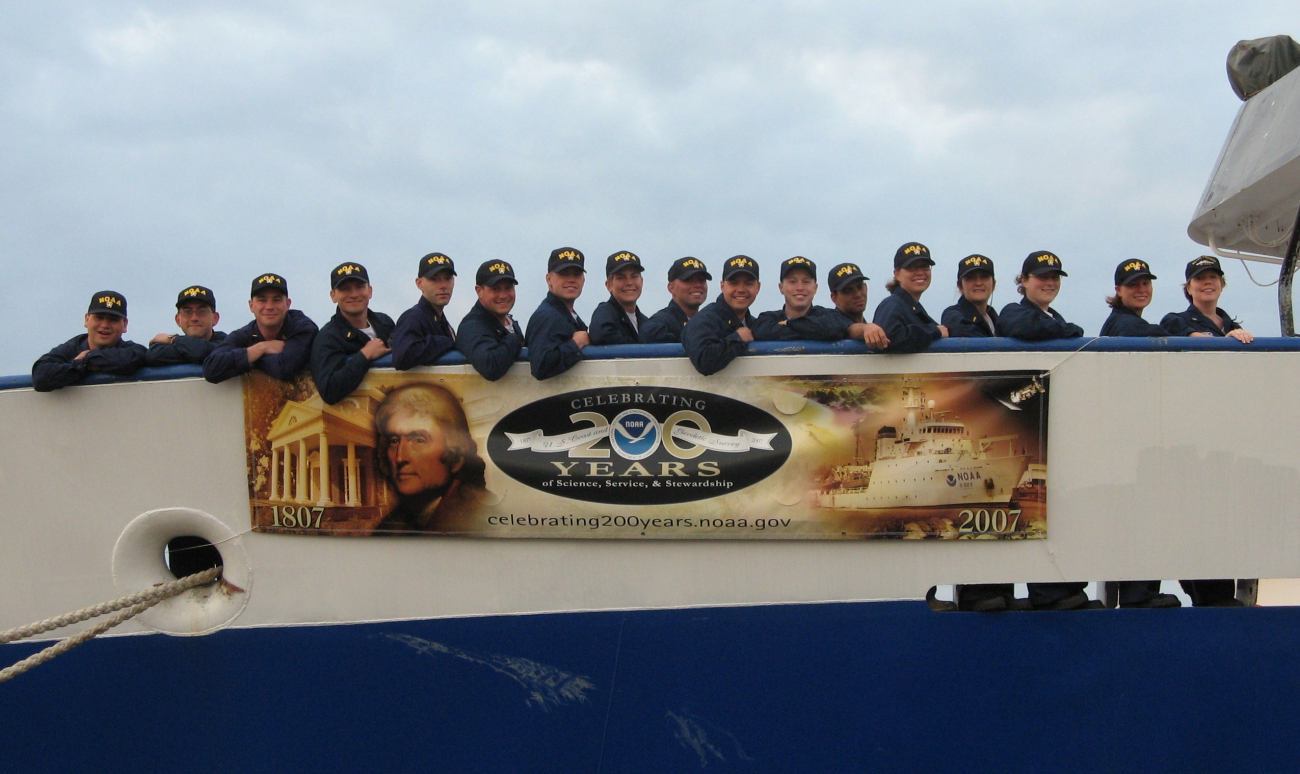 Greetings from the Basic Officer Training Class 111 at the United StatesMerchant Marine Academy