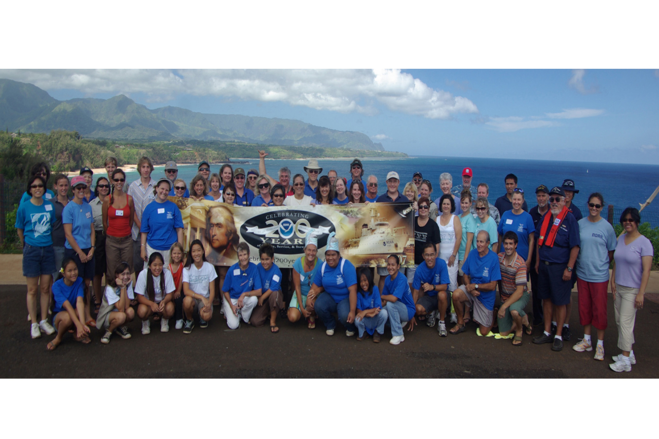he NOAA 200th Celebration was commemorated at the 10th Annual KauaiFamily Ocean Fair at Kilauea Point National Wildlife Refuge this summer