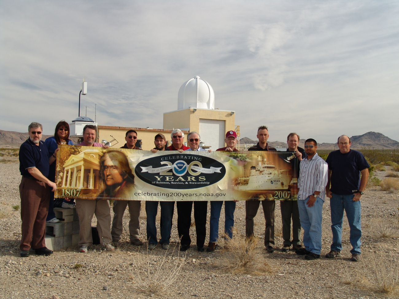 Greetings from the NOAA Air Resources Laboratory, Special Operations andResearch Division, Desert Rock Meteorological Observatory, which providesmeteorological services and support to the NNSA Nevada Test Site