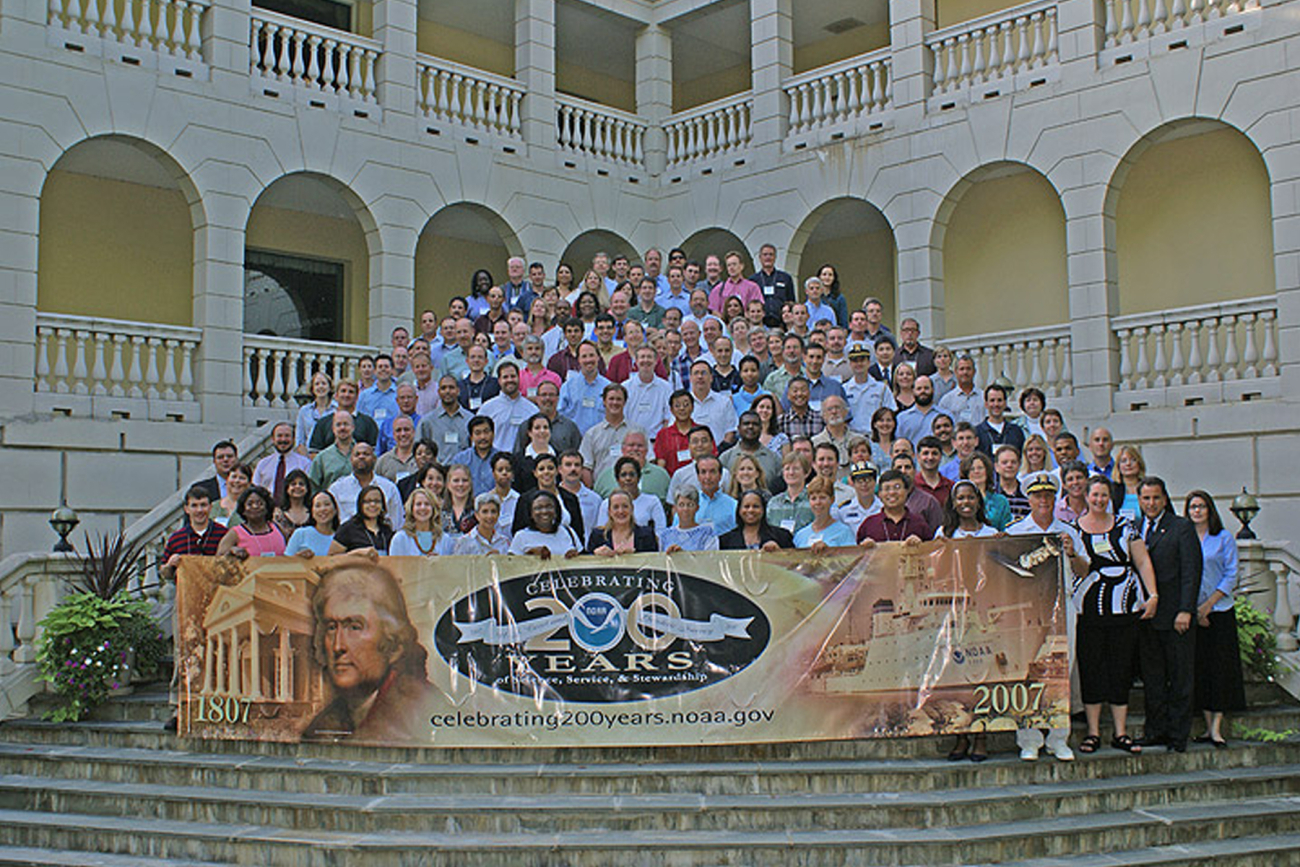 Greetings from the attendees of the August 2007 NOAA Leadership Seminar!The NLS is a four-day event for 150 employees from all of NOAA's Line andCorporate Offices from the field and HQ