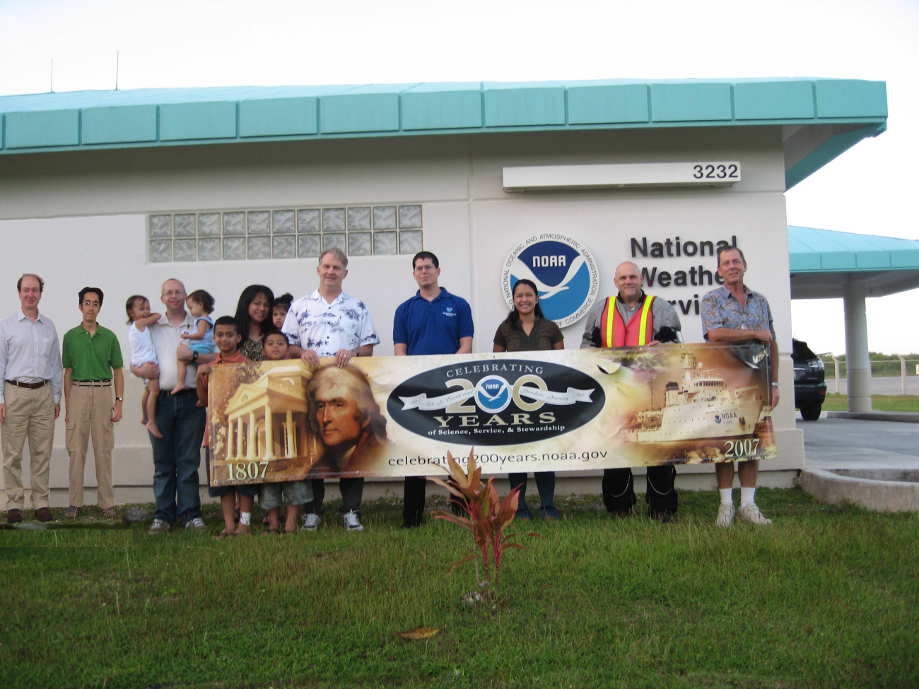 Hafa Adai and greetings from where America's day begins! NOAA's Weather Forecast Office in Guam is the only National Weather Service Office west of theInternational Date Line