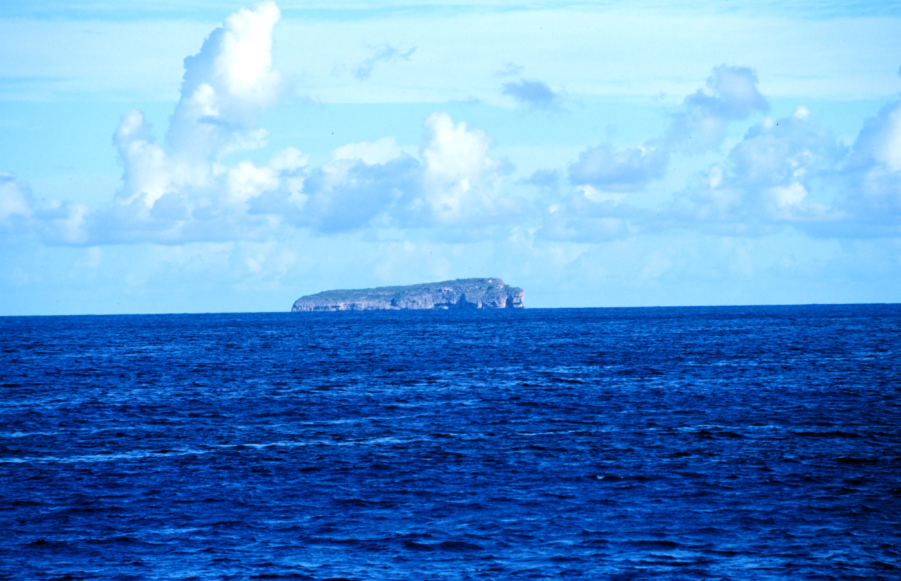 Mona Island as seen from offshore