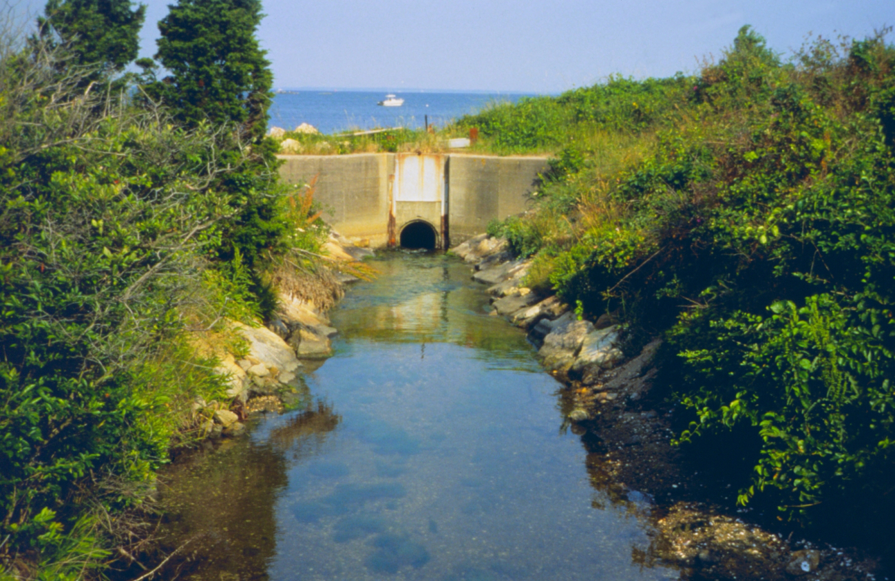 Nonquit Marsh, this culvert is scheduled to be replaced in the round 2 projects