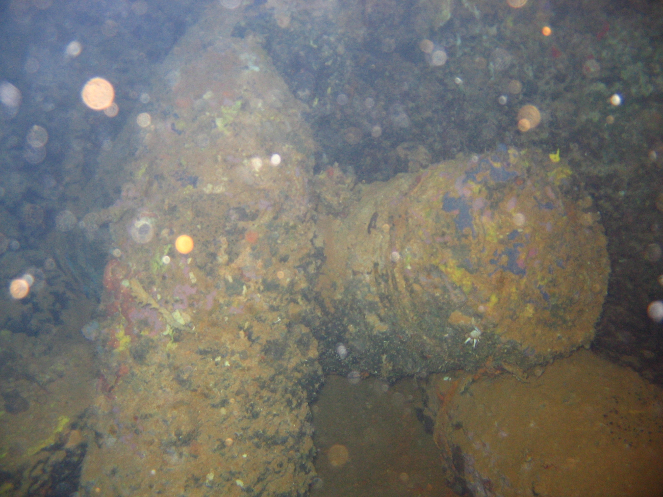 Eighteen-inch shells on the Yamagiri Maru