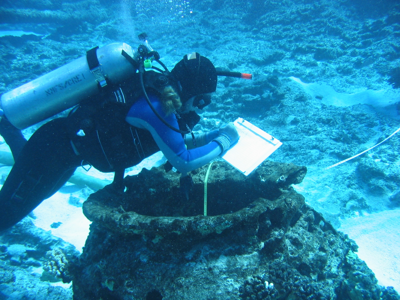 Marine archaeology in action