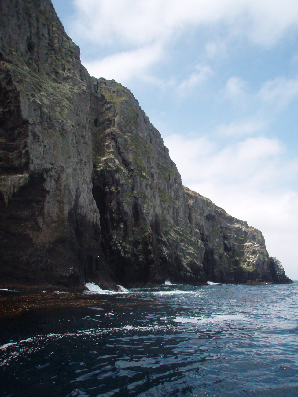 Cliffs along Anacapa Island