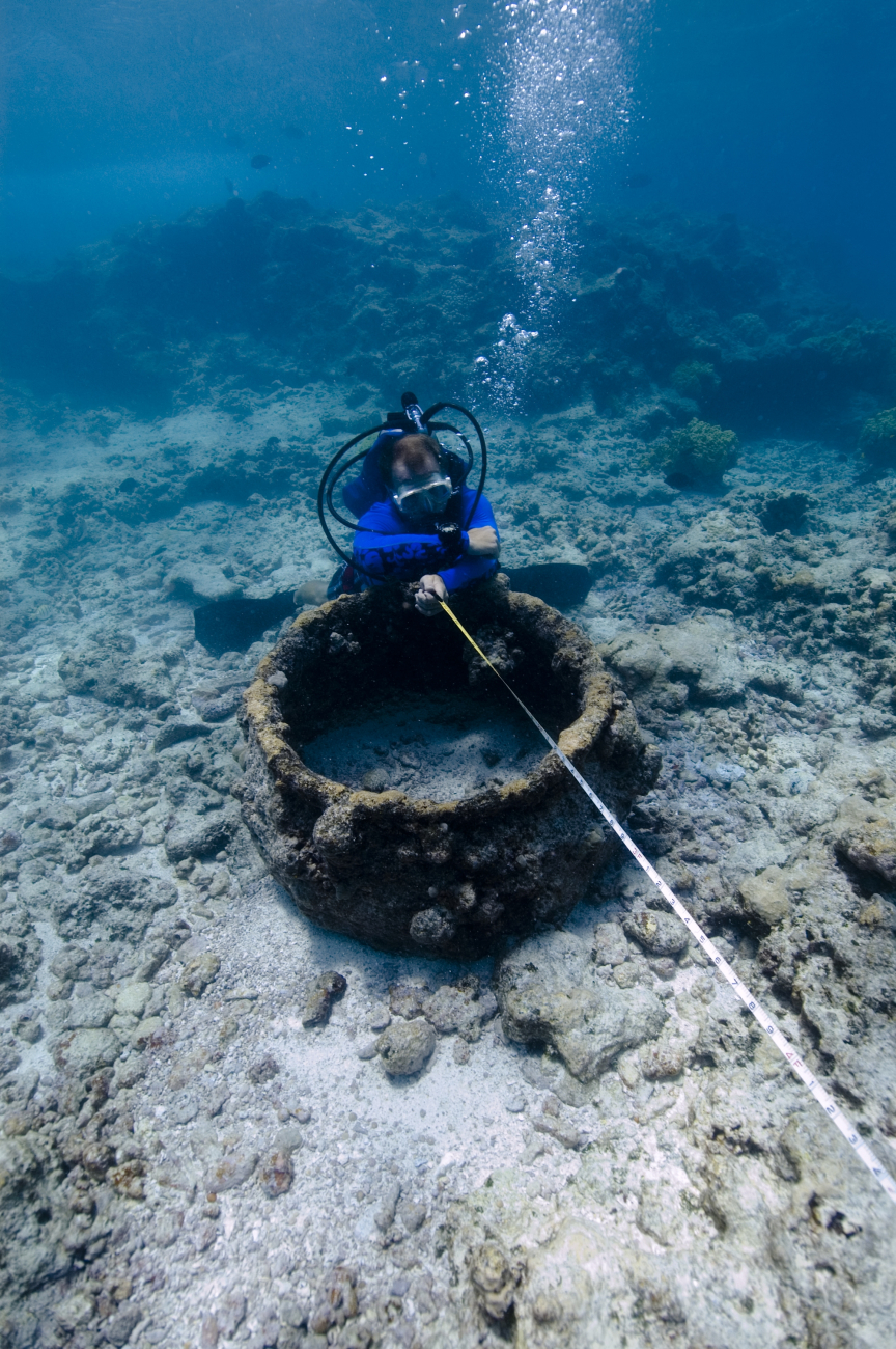 Archaeologist maps the Two Brothers shipwreck site