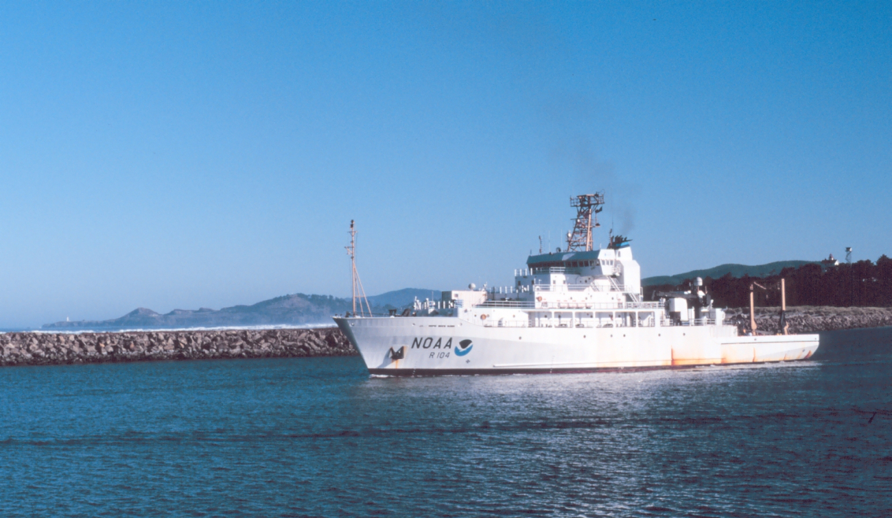 The NOAA Ship RONALD H